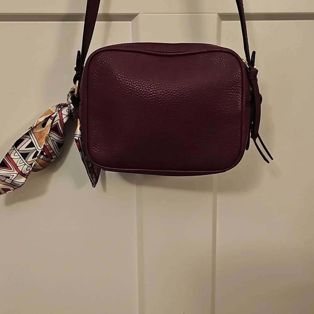 Kate Spade Camera Bag 2 Compartment Maroon